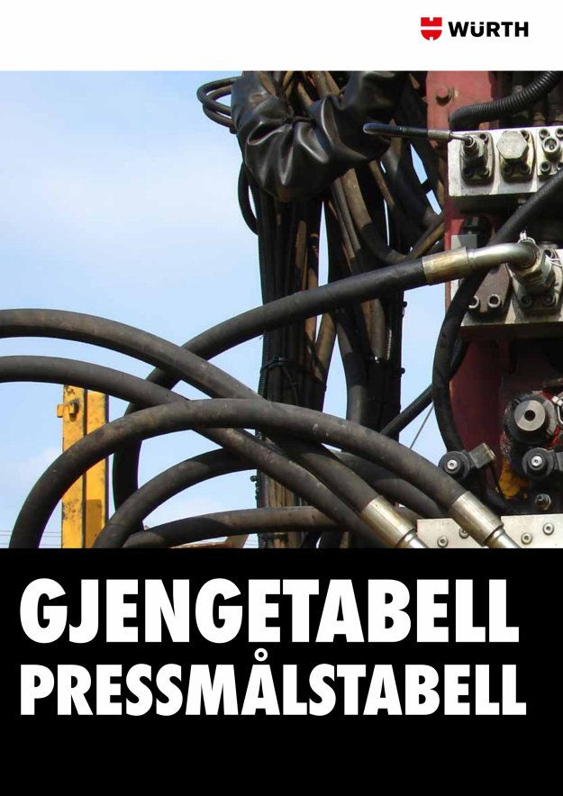 Gjengetabell pressmaalstabell