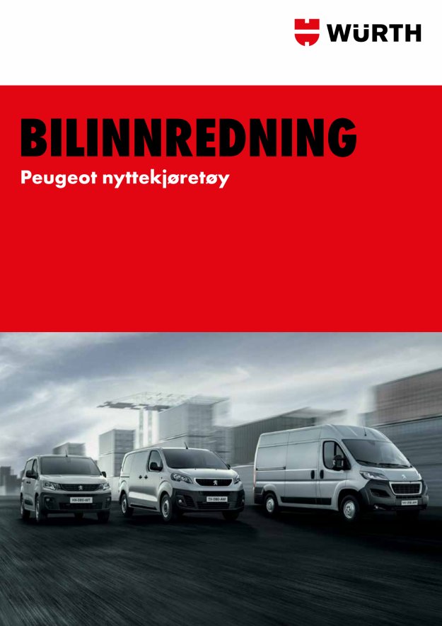 Bilinnredning  Peugeot