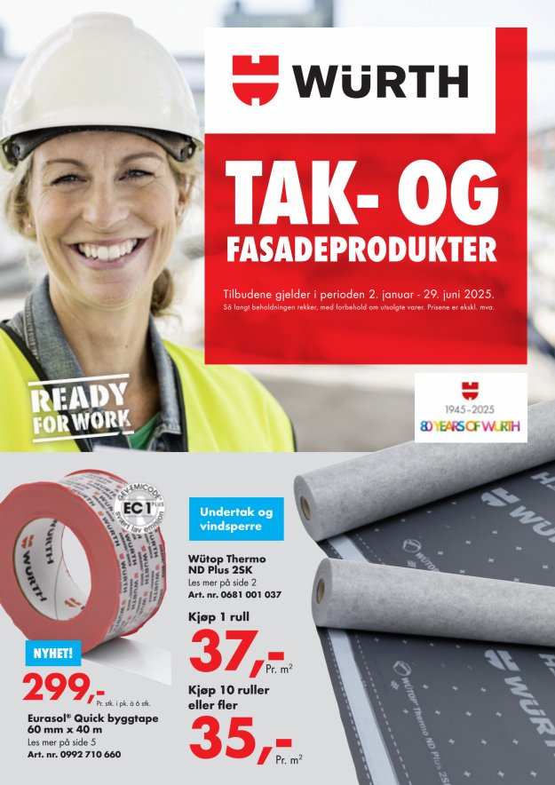 Tak- og fasadeprodukter