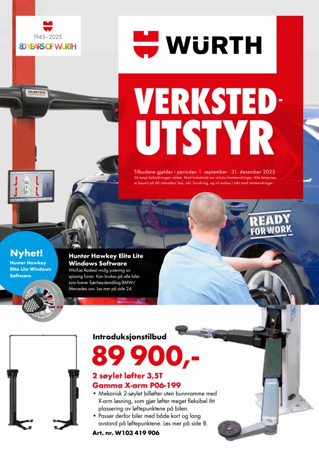 Verkstedutstyr 
